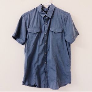 Blue Button Down